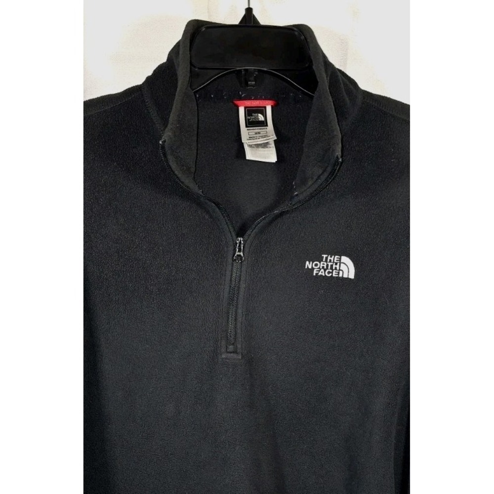 Vintage North Face Outdoor Jacket‎ Mens Medium Fleece Black